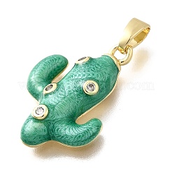 Латунные микро проложить кубического циркония подвески&nbsp;KK-P336-39G-02