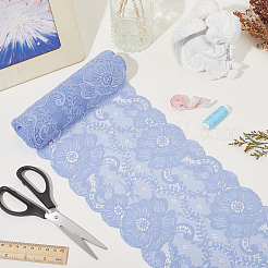 Ленты из полиэстера с кружевной отделкой&nbsp;SRIB-WH220020-058B