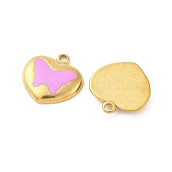 Подвески из нержавеющей стали 304 с эмалью&nbsp;STAS-B085-05G