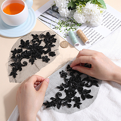 Вышивка из полиэстера пришить аппликации&nbsp;PATC-WH0012-34