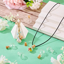 10шт стеклянные бутылки&nbsp;AJEW-TA0002-75