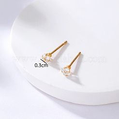 Квадратные серьги-гвоздики из нержавеющей стали 201&nbsp;ZA1233