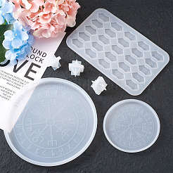 Рунические камни гадание коврик силиконовые Молды&nbsp;DIY-TA0008-78