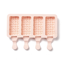 Пищевые силиконовые Молды для мороженого прямоугольной Молды «сделай сам»&nbsp;DIY-D062-05C