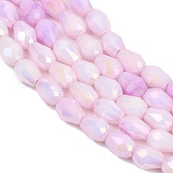 Антикоррозийные гальванические стеклянные бусины&nbsp;GLAA-T025-13A-05