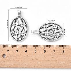 Сеттинги для кулона(кабошонов)&nbsp;X-PALLOY-E436-88AS