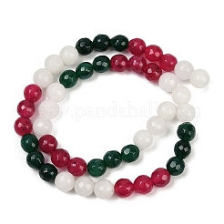 Бусины из натурального белого нефрита&nbsp;G-P580-A02-01