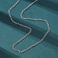 Латунные цепочки Фигаро ожерелья для женщин&nbsp;NJEW-D302-01P