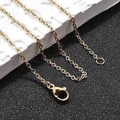 Ожерелья из цепей из нержавеющей стали 304&nbsp;X-NJEW-F226-04G-04