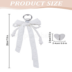 1 шт. подвеска-бантик из смолы&nbsp;HJEW-LP0001-19