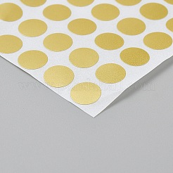 240 шт. плоские круглые рукописные наклейки из ПВХ&nbsp;DIY-WH50053-11B