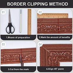 3 шт. 3-цветная самоклеящаяся контактная бумага с зернистостью xpe&nbsp;DIY-CP0012-23