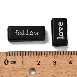 Непрозрачные акриловые бусины&nbsp;OACR-S076-05