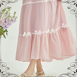 20 шт. 5-цветный полиэстер и смоляные жемчужины бантовые украшения аксессуары&nbsp;DIY-SP0004-76