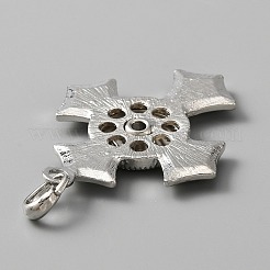 Подвески со стразами из сплава&nbsp;FIND-WH0145-68A