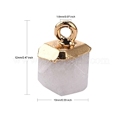 Натуральные белые нефритовые подвески&nbsp;G-S359-015I