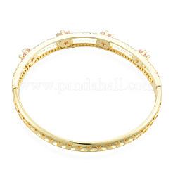 Браслет со звездой из кубического циркония&nbsp;BJEW-N012-050