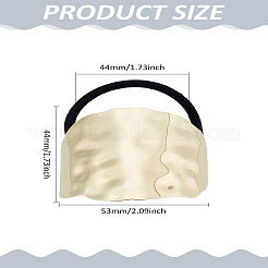 1 шт. резинки для волос из цинкового сплава&nbsp;OHAR-LP0002-07G