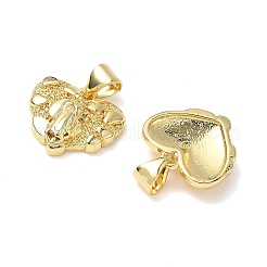 Латунь подвески&nbsp;KK-L253-19G-02