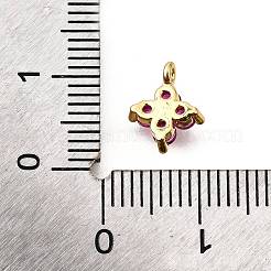 Латунные микро проложить кубического циркония подвески&nbsp;X-KK-D356-07E-G