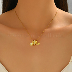 Элегантные латунные подвески-булавки с микропаве из прозрачных кубических цирконий для ежедневного ношения&nbsp;KQ9034