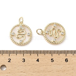 Латунные микро проложить кубического циркония подвески&nbsp;KK-P260-23G