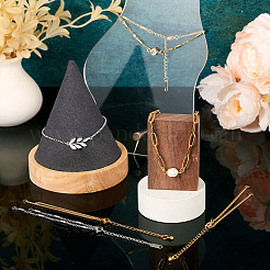 12 шт. 6 стиля браслета-цепочки из нержавеющей стали 304&nbsp;AJEW-TA0001-34