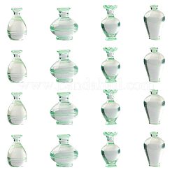 32 шт. 4 стиля вазы из смоляного фарфора миниатюрные украшения&nbsp;AJEW-FS0001-22