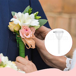 300 шт. фурнитура для броши из нержавеющей стали и пластика&nbsp;KY-MA0001-01