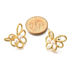 Серьги-гвоздики из нержавеющей стали 304&nbsp;LS-EJEW-A123-01C-G