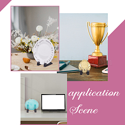 6шт пластиковый держатель для фоторамки&nbsp;AJEW-GA0003-88B