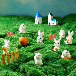 20шт 10 стиля непрозрачные подвески из смолы&nbsp;RESI-BT0001-27