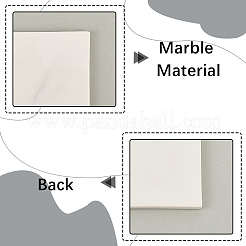 Фарфоровые восковые коврики с мраморным узором&nbsp;AJEW-WH20007-82A-02