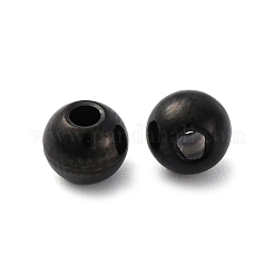 202 бусины-разделители из нержавеющей стали в форме ронделя&nbsp;STAS-F094-06B-B