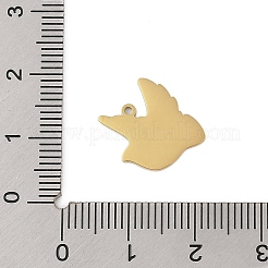 Подвески из нержавеющей стали 304 с эмалью&nbsp;STAS-P377-09G