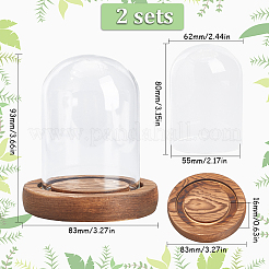 Стеклянный купол&nbsp;AJEW-SC0001-61C