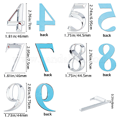 Пластиковые и ПВХ этикетки с номером&nbsp;KY-GF0001-04B