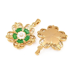 Подвески из нержавеющей стали 304 с эмалью&nbsp;STAS-P438-13F-G