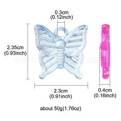 50г прозрачные акриловые подвески&nbsp;TACR-YW0001-67