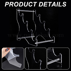 4-ярусные акриловые подставки для меча и катаны&nbsp;ODIS-WH0017-108