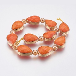 Непрозрачное стекло бисер нитей&nbsp;EGLA-I008-09G