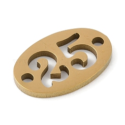 Подвески с плоским круглым коннектором из нержавеющей стали 304&nbsp;X-STAS-L279-021G