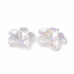 Прозрачные колпачки акриловая бисера&nbsp;X-OACR-E013-11