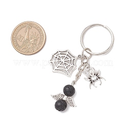 6 шт. брелок из натуральной лавы&nbsp;KEYC-JKC01304