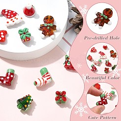 10шт 10 стиля ручной работы бусины лэмпворк&nbsp;LAMP-CJ0002-73