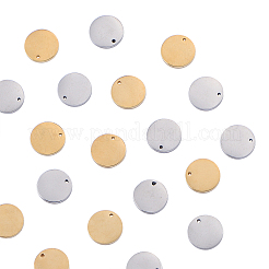 20 шт. 2 цвета 304 нержавеющая сталь штамповка пустые бирки подвески&nbsp;STAS-CJ0001-155