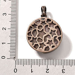 Природные подвески родонит&nbsp;G-P560-01R-24