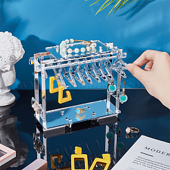 Непрозрачные акриловые подставки для серег&nbsp;EDIS-WH0035-19B