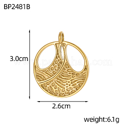 Подвески из нержавеющей стали 304&nbsp;STAS-OY006-04G