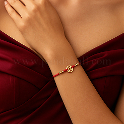 2шт 2 цвета старинные монеты талисманы слайдер браслеты&nbsp;BJEW-GO0002-06